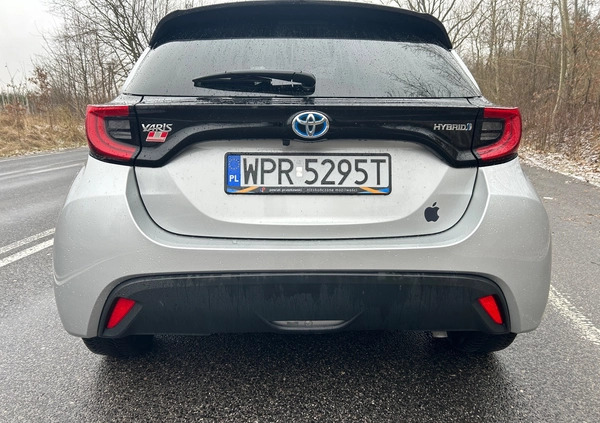Toyota Yaris cena 76999 przebieg: 18000, rok produkcji 2021 z Białobrzegi małe 742